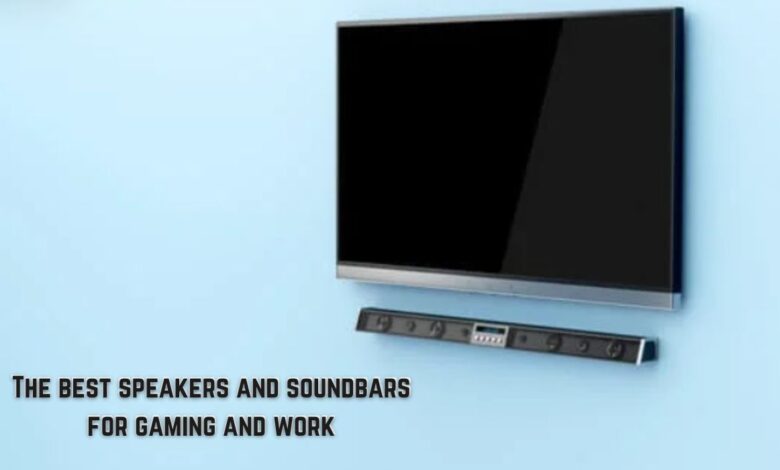 The best speakers and soundbars for gaming and work